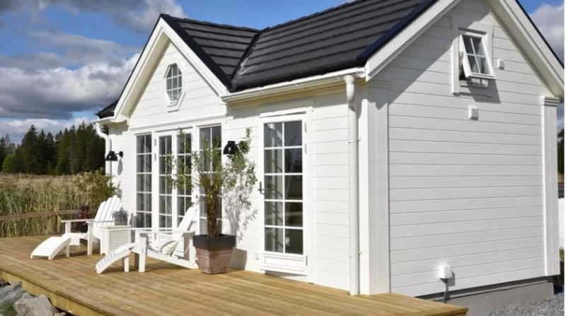 31. Husbyggnation av fritidshus