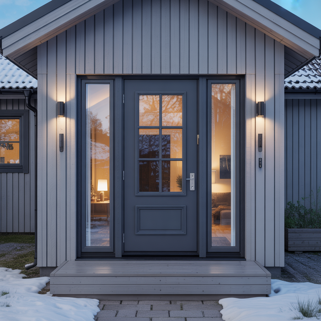 3.Fordelarna med att installera energieffektiva ytterdorrar