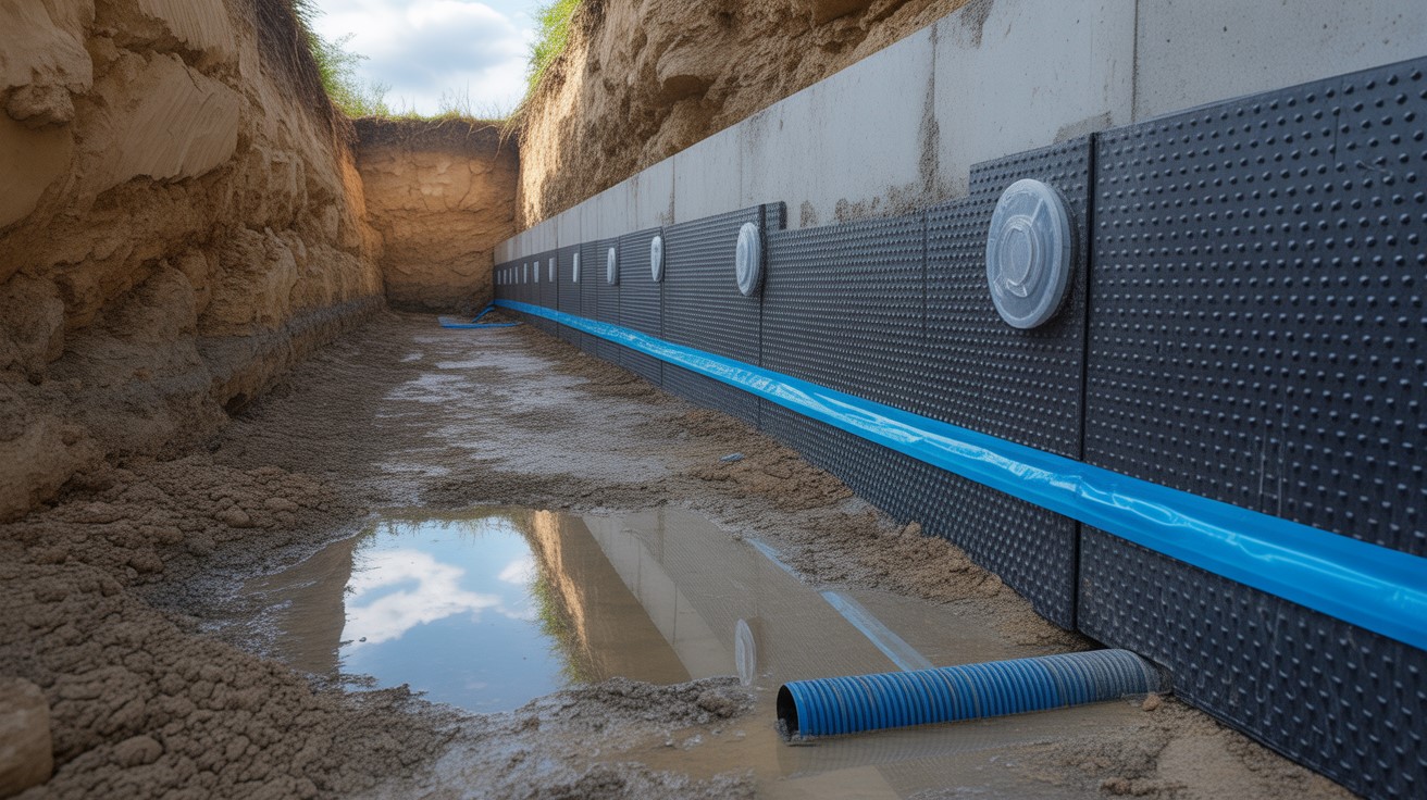 Husdränering Tilläggsislering