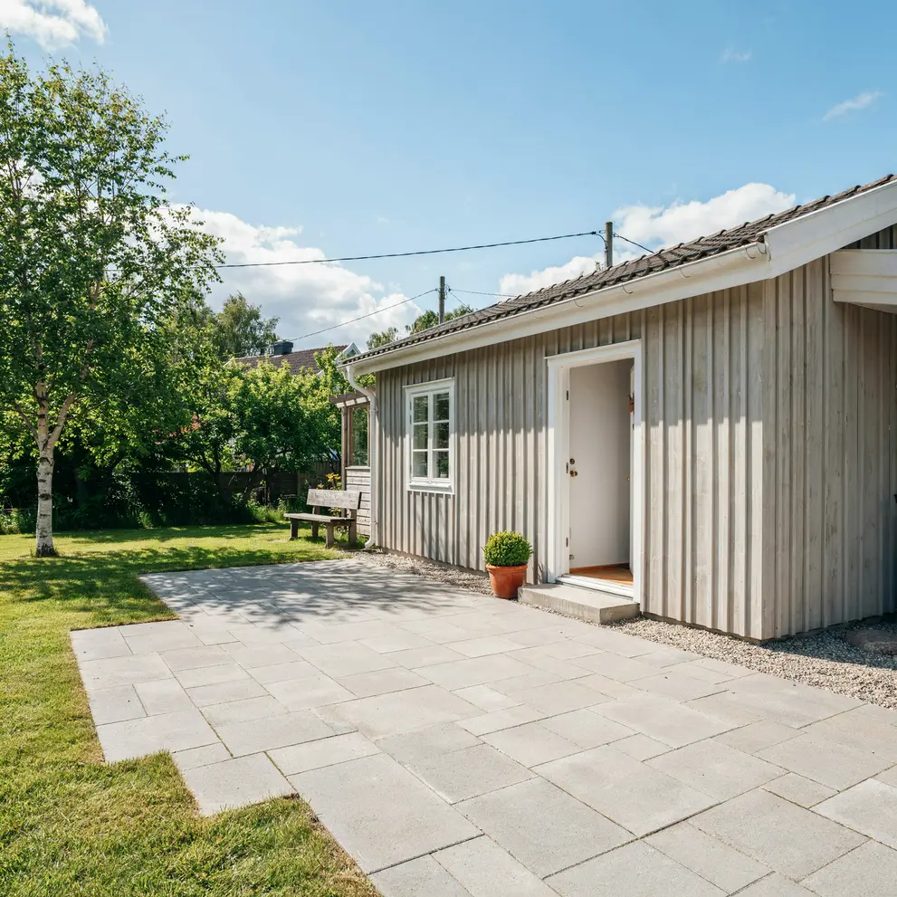 stensattning lagga betongplattor i nacka saltsjo boo stockholm